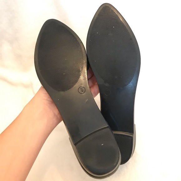 Jeffrey Campbell black pointy flats - Picture 3 of 3